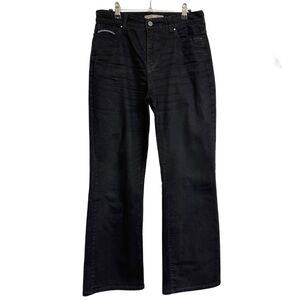 {Levi's} "512 Perfectly Slimming Bootcut" Black Stretch Denim Jeans